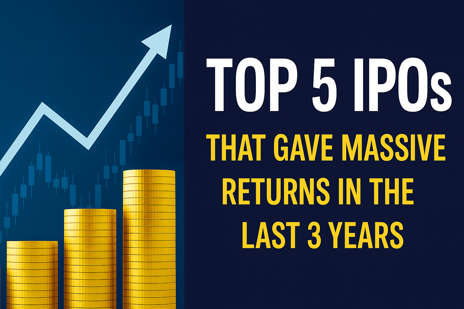 Top 5 IPOs That Gave Massive Returns in the Last 3 Years (2022–2025)